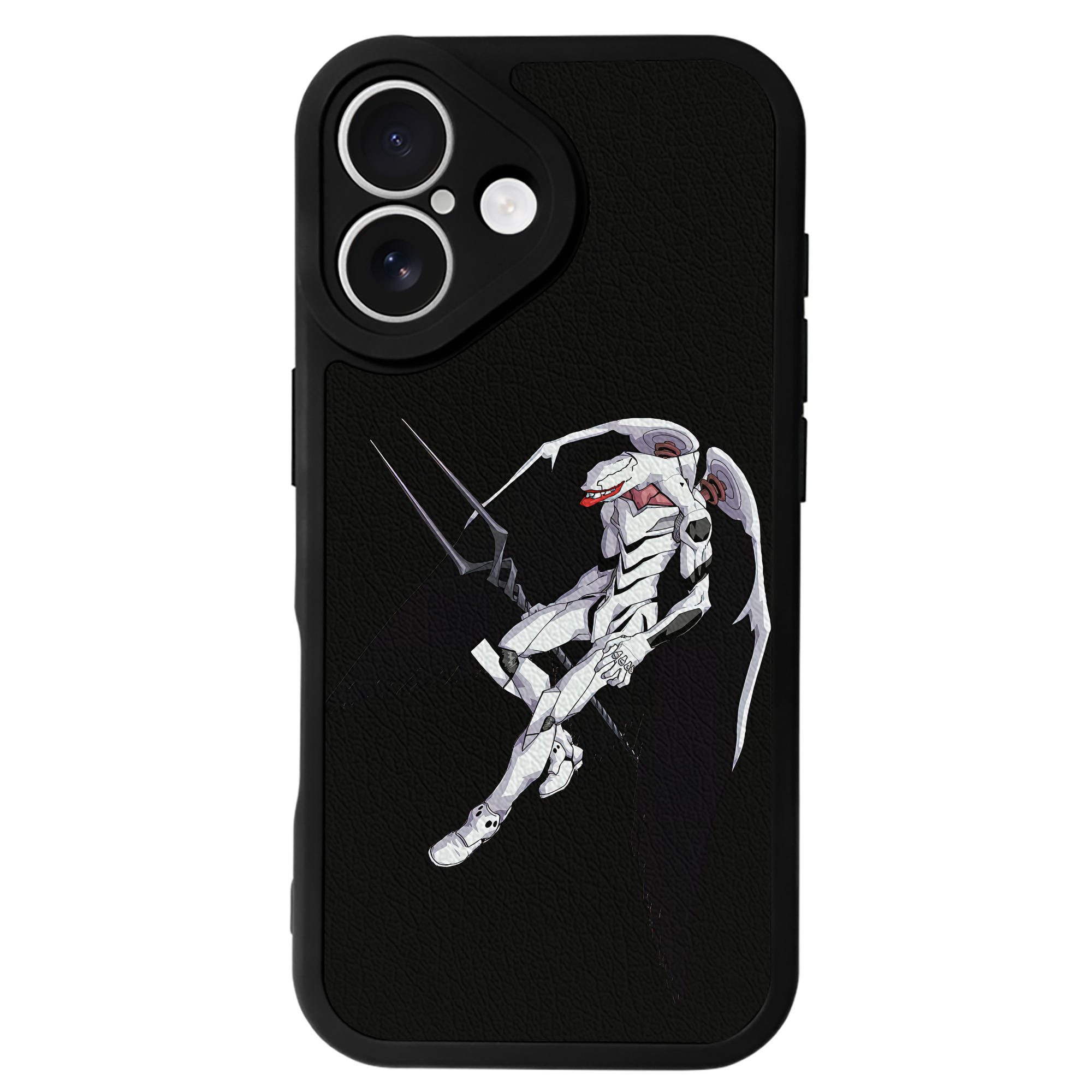 （画像用） EVA 新世紀エヴァンゲリオン 【iPhone 16シリーズ対応】シリコンスマホケース（レザー調） 材質：シリコン